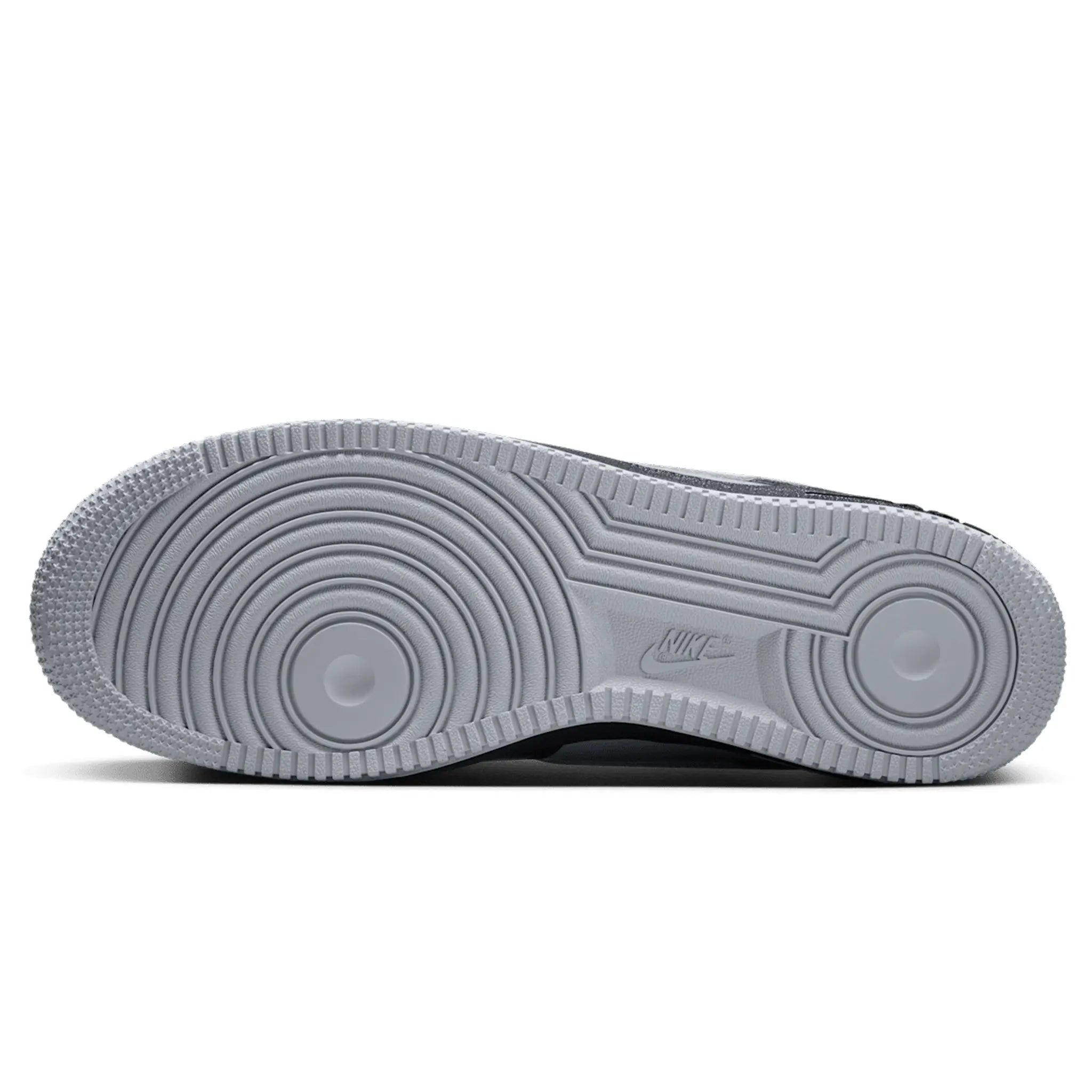 Sole View of Nike Air Force 1 Low x Central Cee x Syna White Smoke Grey